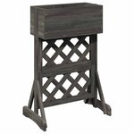 vidaXL Trellis de jardin vertical Gris 48 x 30 x 70 5 cm