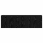 vidaXL Ensemble meuble TV 6 Pièces Chêne noir 100 x 30 x 30 cm