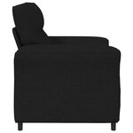 vidaXL Canapé 100  polyester  cadre en métal  MDF  Contreplaqué