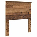 vidaXL Cadre de lit Bois ancien 100 x 200 cm Bois de pin massif