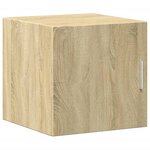 vidaXL Armoire de rangement mince chêne sonoma 40x42 5x225 cm