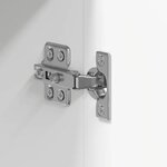 vidaXL Cabinet de salle de bain TULUM Blanc 37 x 31.5 x 203 cm