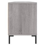 vidaXL Meuble TV sonoma gris 150x30x44 5 cm bois d'ingénierie