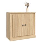 vidaXL Buffet chêne sonoma 70x35 5x67 5 cm bois d'ingénierie