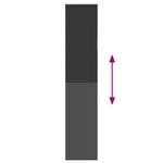 vidaXL Store enrouleur occultant largeur du tissu 50 7 cm polyester