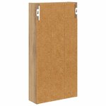 vidaXL Armoire murale de salle de bain Chêne artisan 30 x 10 x 60 5 cm