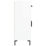 vidaXL Buffet Blanc brillant 69 5x34x90 cm Bois d'ingénierie