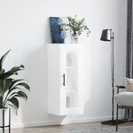 vidaXL Armoire murale blanc 34 5x34x90 cm