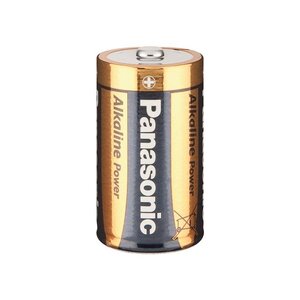 Lot de 2 Piles Alcaline Power LR20/D (Mono) 1,5 V PANASONIC