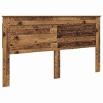 vidaXL Tête de lit Bois Ancien 180 cm Bois d'ingénierie