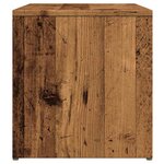 vidaXL Table d'appoint vieux bois 59x36x38 cm bois d'ingénierie