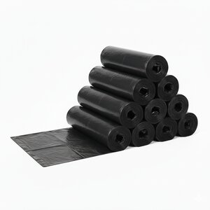 Pack and Move - Lot 10 Grands Sacs Poubelles Résistants Pour Déménagement - 120 L - Sacs Poubelles Pour Gros Volumes