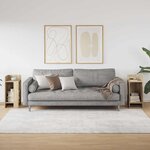 vidaXL Tables d'appoint 2 Pièces avec étagère chêne sonoma 25 5x27x60 cm