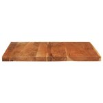 vidaXL Dessus de table 100x80x3 8cm rectangulaire bois massif d'acacia