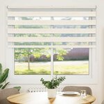 vidaXL Store zèbre beige marbré largeur du tissu 160 9 cm polyester