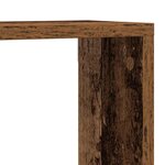 vidaXL Étagère murale avec étagère 4 Pièces Bois ancien 80 x 15 x 26 cm