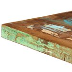 vidaXL Table à manger 140x70x75 cm Bois de récupération massif