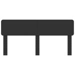 vidaXL Tête de lit Chêne noir 180 cm Bois d'ingénierie