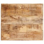 vidaXL Tables gigognes 2 Pièces Marron Bois de mangue massif