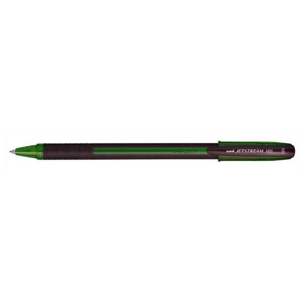 Roller encre Jetstream 101 SX101/10 pointe moyenne 1mm Vert UNI-BALL
