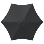 vidaXL Parasol de jardin 270 x 270 cm Polyester Rectangulaire