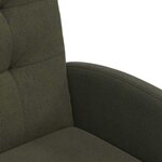 vidaXL Chaises de salle à manger 2 Pièces Vert armée 57 x 67 x 98 cm