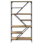 vidaXL Étagère Chêne artisanal 91 x 36 x 176 cm Bois d'ingénierie