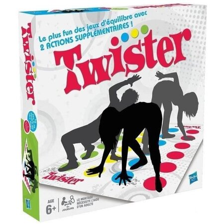 Twister - jeu de société d'ambiance - hasbro gaming