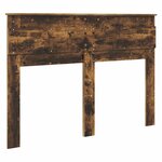 vidaXL Tête de lit Chêne fumé 160 cm Bois d'ingénierie
