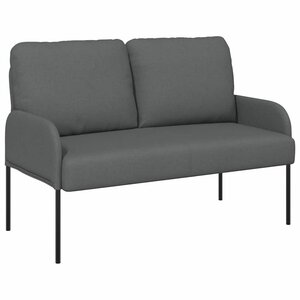 vidaXL Canapés avec coussin Gris foncé 115 x 56 x 80 cm Contreplaqué