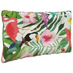 vidaXL Coussin de canapé d'extérieur 2 Pièces coloré Polyester