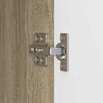 vidaXL Buffet Chêne Sonoma 66 x 34 5 x 90 cm Bois d'ingénierie