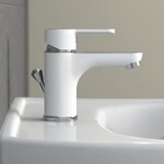EISL Mitigeur de lavabo DIZIANI blanc-chrome