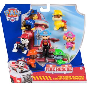 Spin Master 6072961 - PAW Patrol - Fire Rescue - Set cadeau de figurines