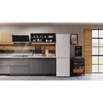 Hotpoint hafc8tia22w - réfrigérateur congélateur bas - 335 l (231+104) - total no frost - l59 6 cm x h 191 2 cm - blanc