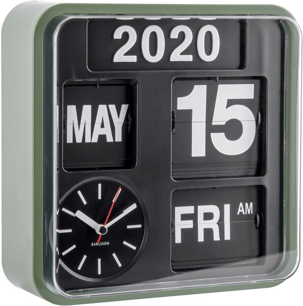 Horloge en plastique Mini Flip 24.5 cm