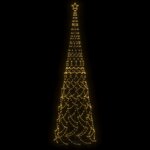 vidaXL Arbre de Noël cône 3000 LED Blanc chaud 230x800 cm