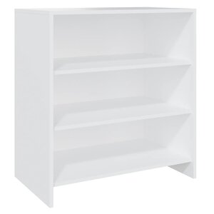 vidaXL Buffet Blanc 70x40 5x75 cm Bois d'ingénierie