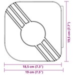 vidaXL Auvent rétractable crème 3 5x2 5 m tissu et aluminium