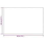 vidaXL Couverture lestée avec housse Gris 120x180 cm 9 kg Tissu