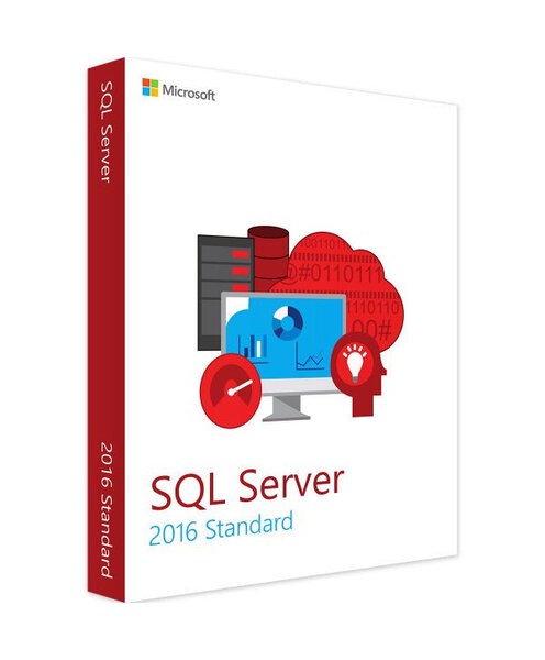 Microsoft SQL Server 2016 Standard (24 Core) - Clé licence à télécharger