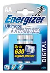 Blister de 2 Piles Ultimate Lithium L91 AA Mignon LR6 1 5V ENERGIZER