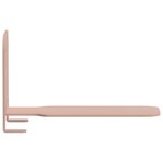 vidaXL Étagère flottante avec étagère 24 Pièces Rose 6 x 10 8 x 6 6 cm