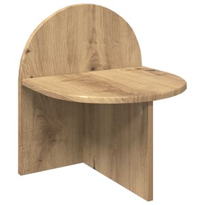 vidaXL Table de chevet Chêne artisanal 40 x 35 5 x 45 5 cm