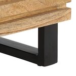 vidaXL Buffet 40x34x75 cm bois de manguier massif brut