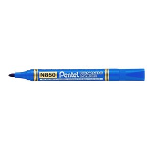 Marqueur Permanent N850 Pointe Conique Bleu PENTEL