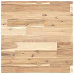 vidaXL Dessus de table carré 50x50x4 cm bois massif d'acacia