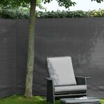 Nature Brise-vue de jardin PE 1 2 x 5 m Anthracite