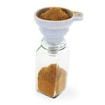 Flacon à épices poudreur + entonnoir + ras el hanout 38 g