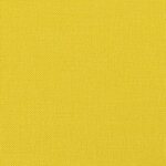 vidaXL Canapé à 2 places Jaune clair 120 cm Tissu